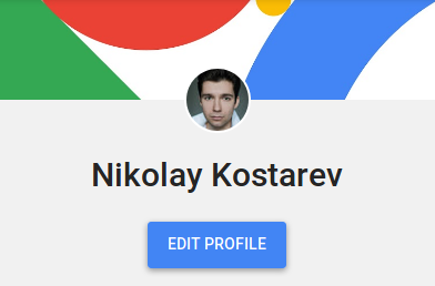 Google profile for Nikolay Kostarev